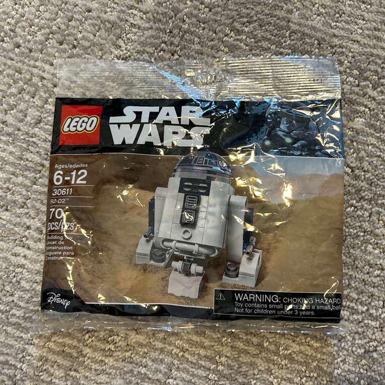Lego Star Wars R2 D2 Poly Bag