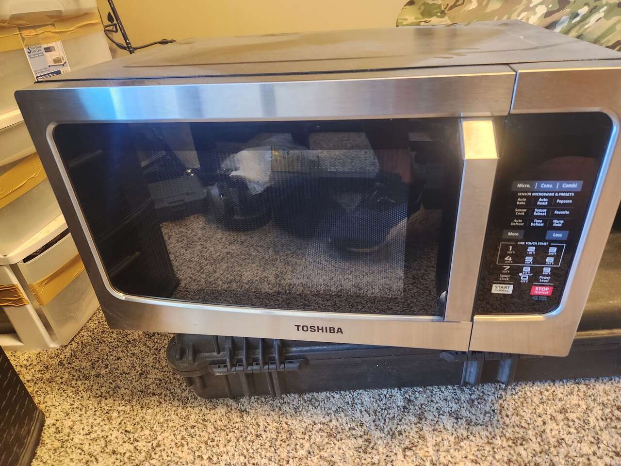Toshiba microwave/convection combo
