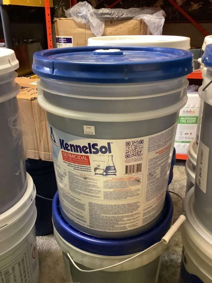 Kennelsol Kennel Cleaner 5 gal Germicidal Disinfectant-Deodorant-Detergent-Sanitizer