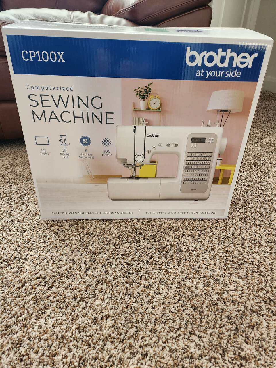  Brother CP100X Computerized Sewing and Quilting Machine