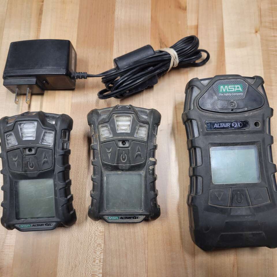 Lot MSA Altair Multigas Air Monitors 4X, 5X