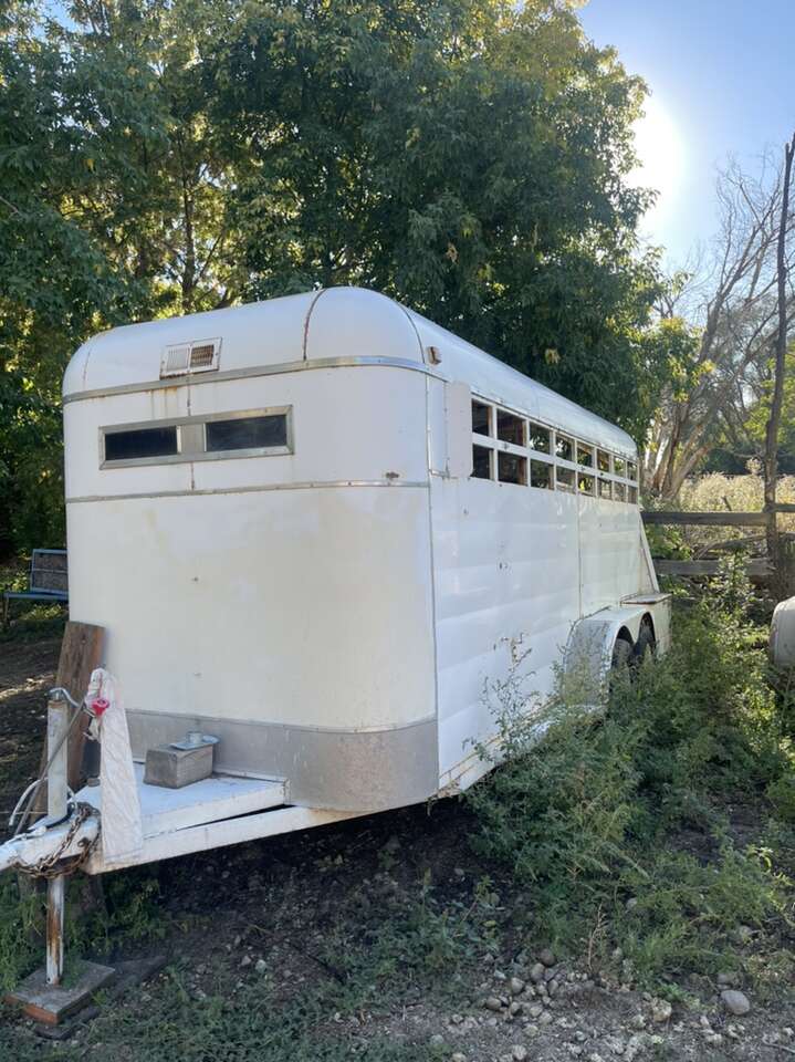 3 Horse Trailer Livestock