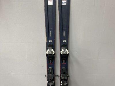 Used Atomic Vantage 90Ti 169cm Skis w/ Atomic Warden 13 Demo Binding