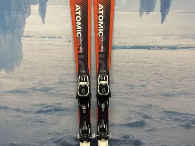 Used Atomic Vantage x75 149cm Skis w/ Atomic Lithium 10 Demo Binding