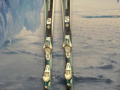 Used Atomic Vantage X 74 Ski 152cm w/ Atomic Lithium 10 Rental Binding