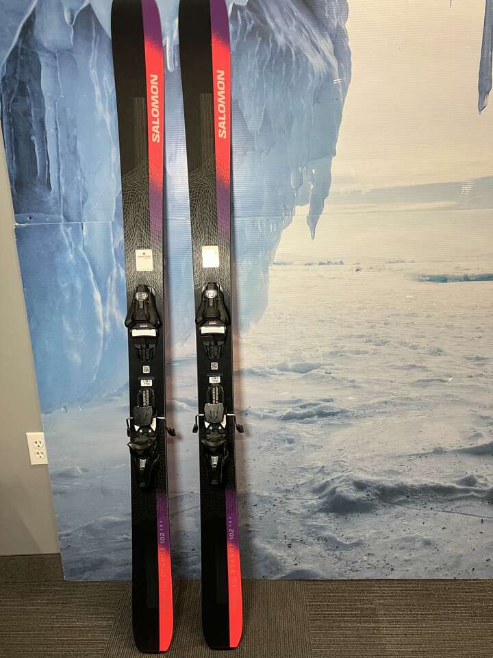 Lightly Used Salomon Stance 102 182cm Skis w/ Armada Strive GW Binding