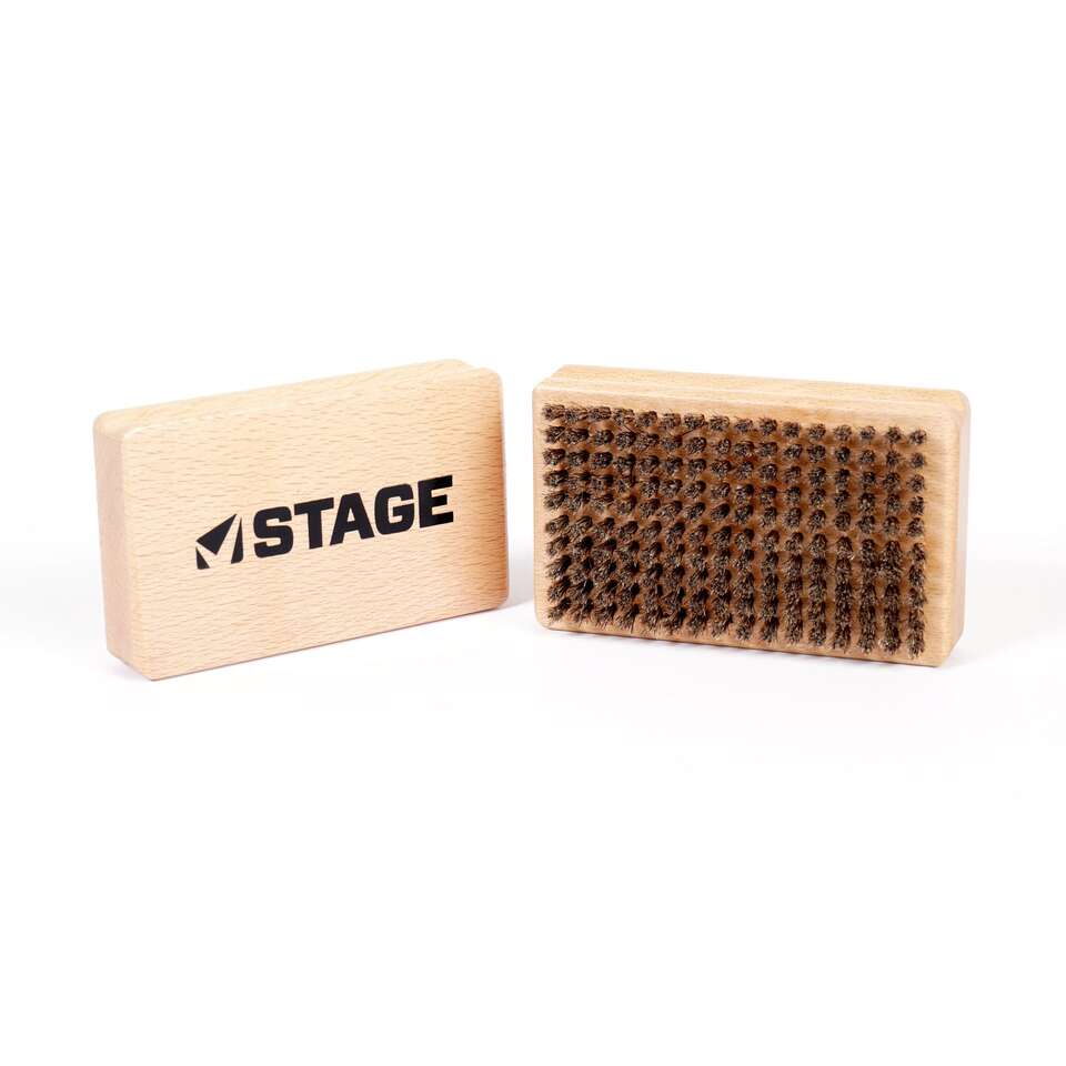 STAGE Horsehair Wax Brush - Ski & Snowboard Tuning Brush