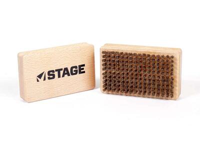 STAGE Horsehair Wax Brush - Ski & Snowboard Tuning Brush