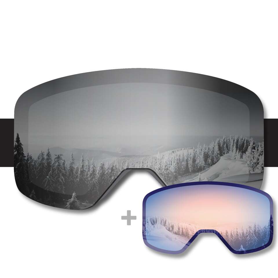 STAGE Propnetic - Magnetic Ski Goggle + Bonus Lens