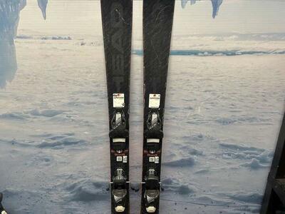 Used Head Kore 87 Jr 135cm Jr Kids Skis w/ Tyrolia SLR 7.5 Demo Binding