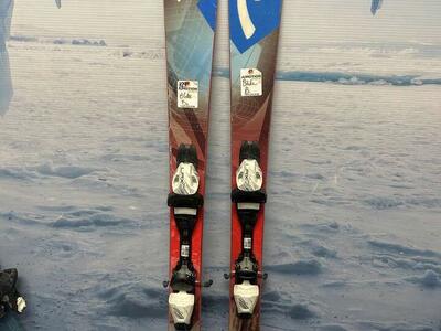 Used Head The Jr. Caddy 141cm Jr Kids Skis w/ Tyrolia LRX 7.5 Demo Binding