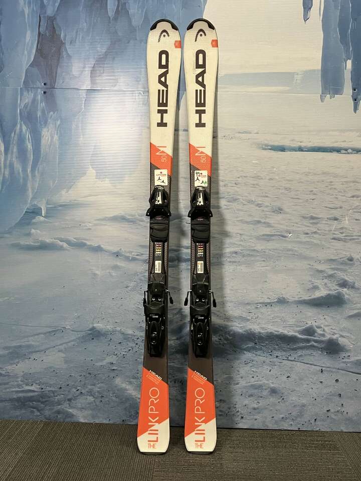 Used Head The Link 150 Cm Skis w/ Tyrolia SP10 Binding