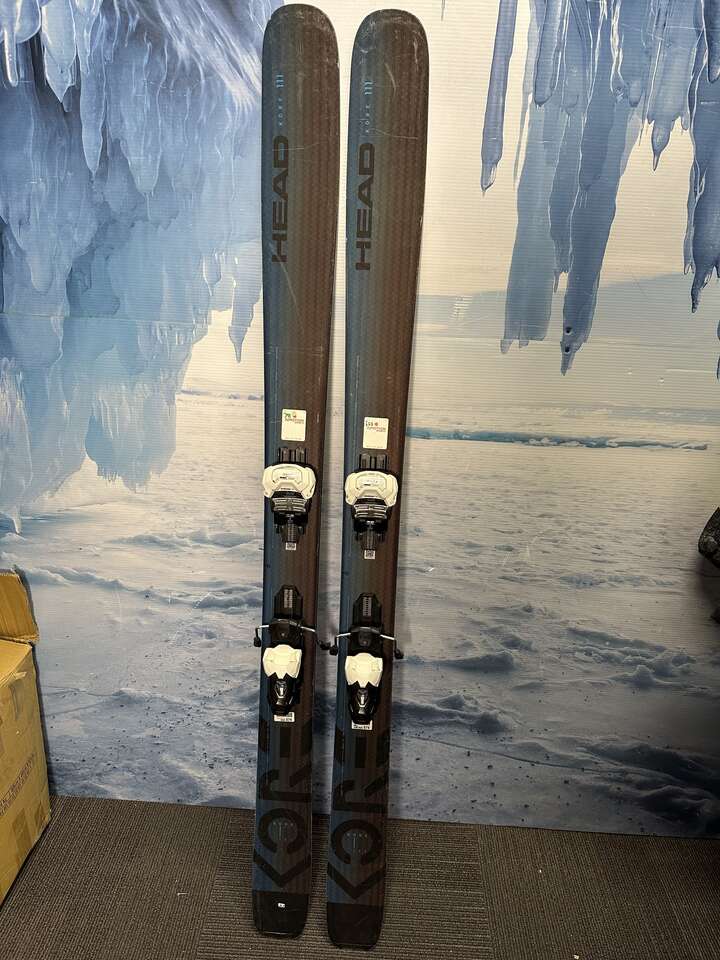 Used Head kore 111 177 Cm Ski w/ Elan Attack 11 bindings