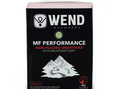WEND NF Performance Wax Mid Temp - Hot Melt/Rub-On Ski Wax (100 Grams)