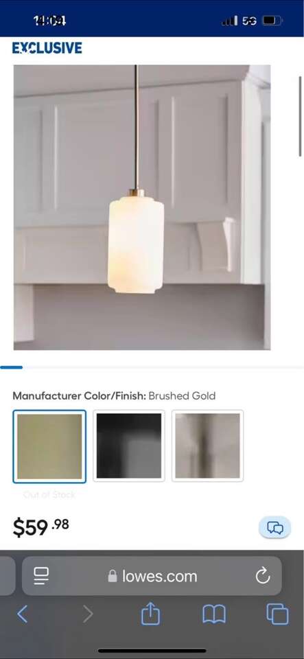 NEW 2 Hanging Pendant Lights