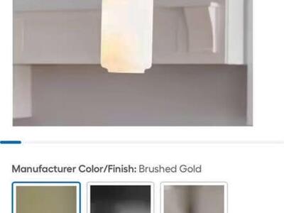 NEW 2 Hanging Pendant Lights