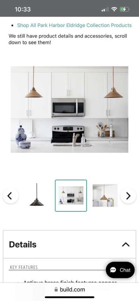 NEW - 2 Pendant Lights