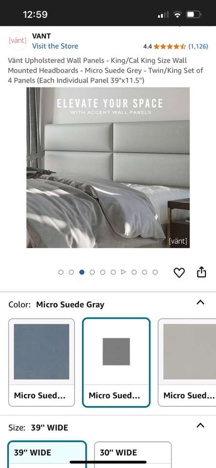 NEW Upholstered Headboard Wall Panels