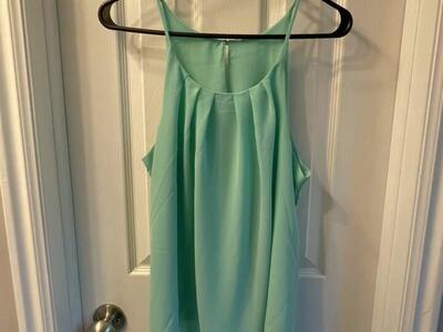 Mint Spaghetti Strap Top