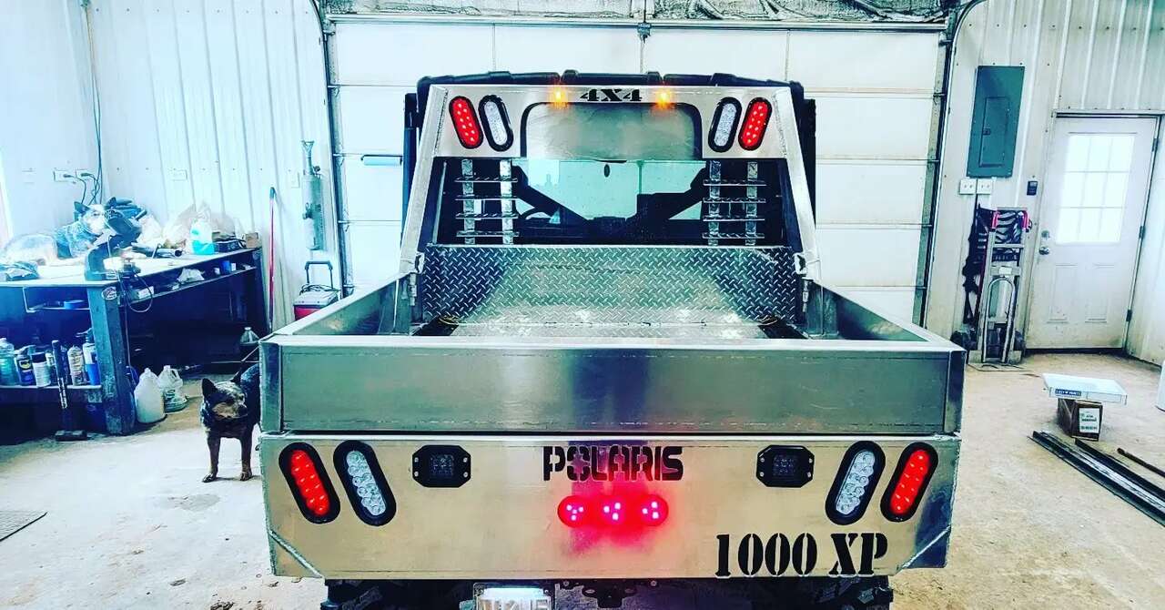 UTV Aluminum Flatbed, Ranger bed, Defender bed