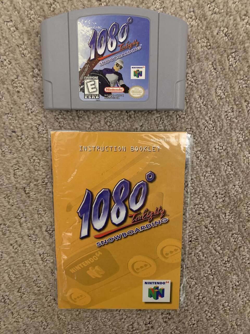 N64 Nintendo 64 1080 Snowboarding