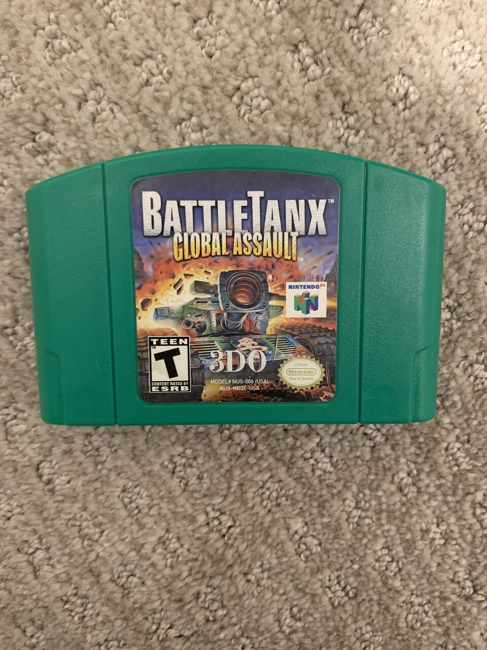 N64 Nintendo 64 Battletanx