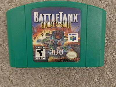 N64 Nintendo 64 Battletanx