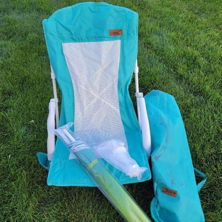 Beach Chair with Umbrella