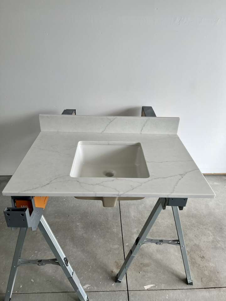 Quartz Bathroom Countertop
