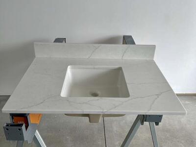 Quartz Bathroom Countertop