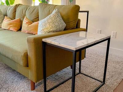 Marble ( CALACATTA VAGLI) Side Table