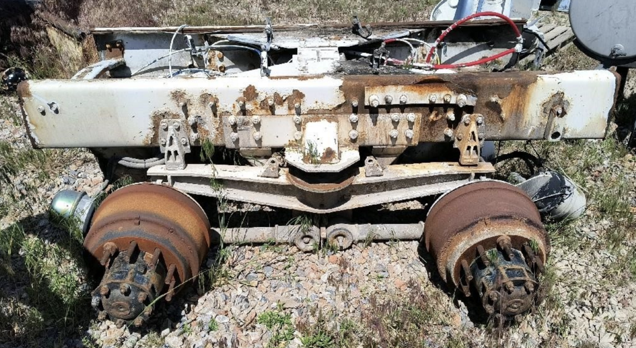 MERITOR RD23-160 REAR AXLE ASSEMBLY with CHALMERS 54" BEAM SUSPENSION