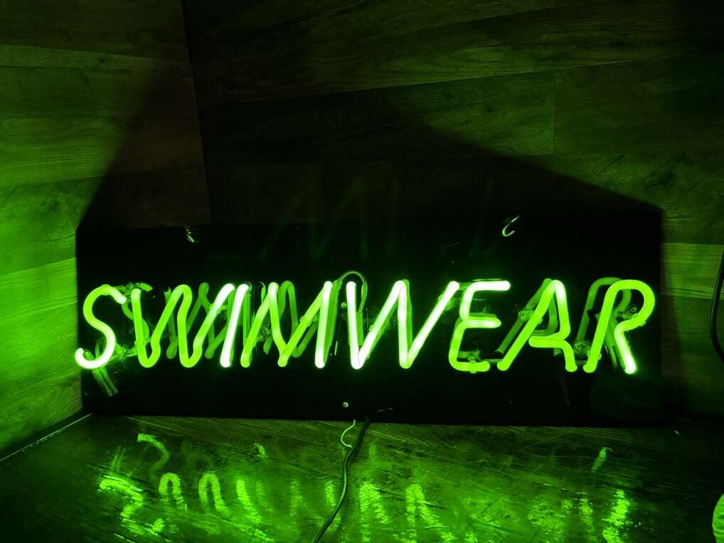 Swimwear Neon Sign Lamp 36 X 12