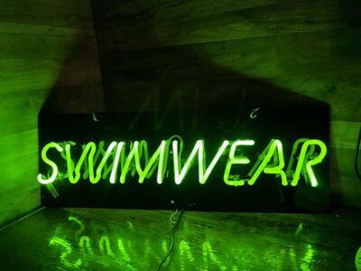 Swimwear Neon Sign Lamp 36 X 12
