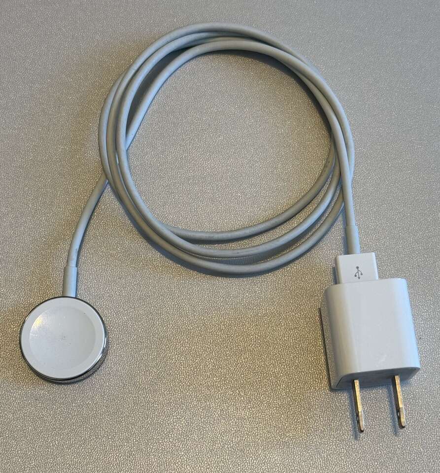 Apple Watch Magnetic Charging Cable with 5W Power Adapter