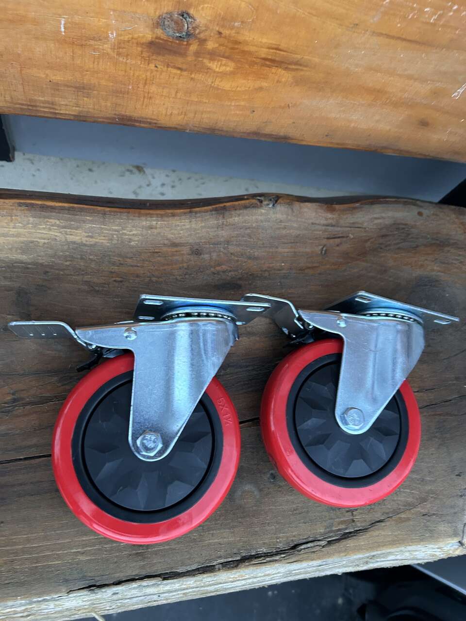 $20 New 5” Castor Wheels Swiveling