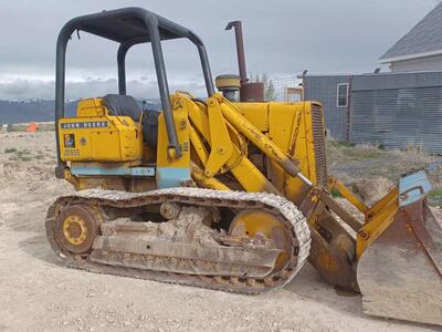 John deere 555g trackloader