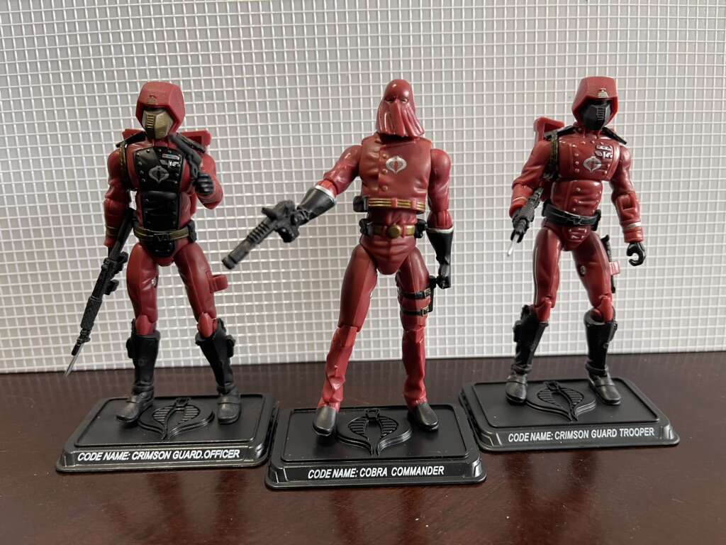 GI Joe Crimson Guard Set