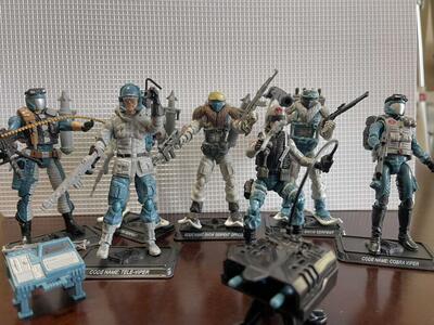 GI Joe Extreme Conditions Arctic Assault Squad