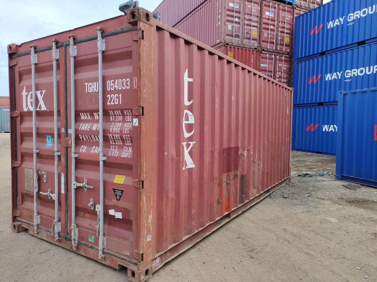 20' Shipping Container, Used, Cargo Worthy, Storage Box