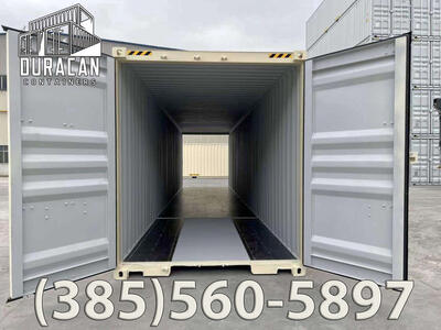 40' High Cube, Double Door, Single Trip (NEW) Shipping Container