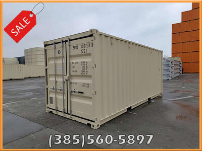NEW 20' Storage Container, Single Trip Shipping Container, Conex Box