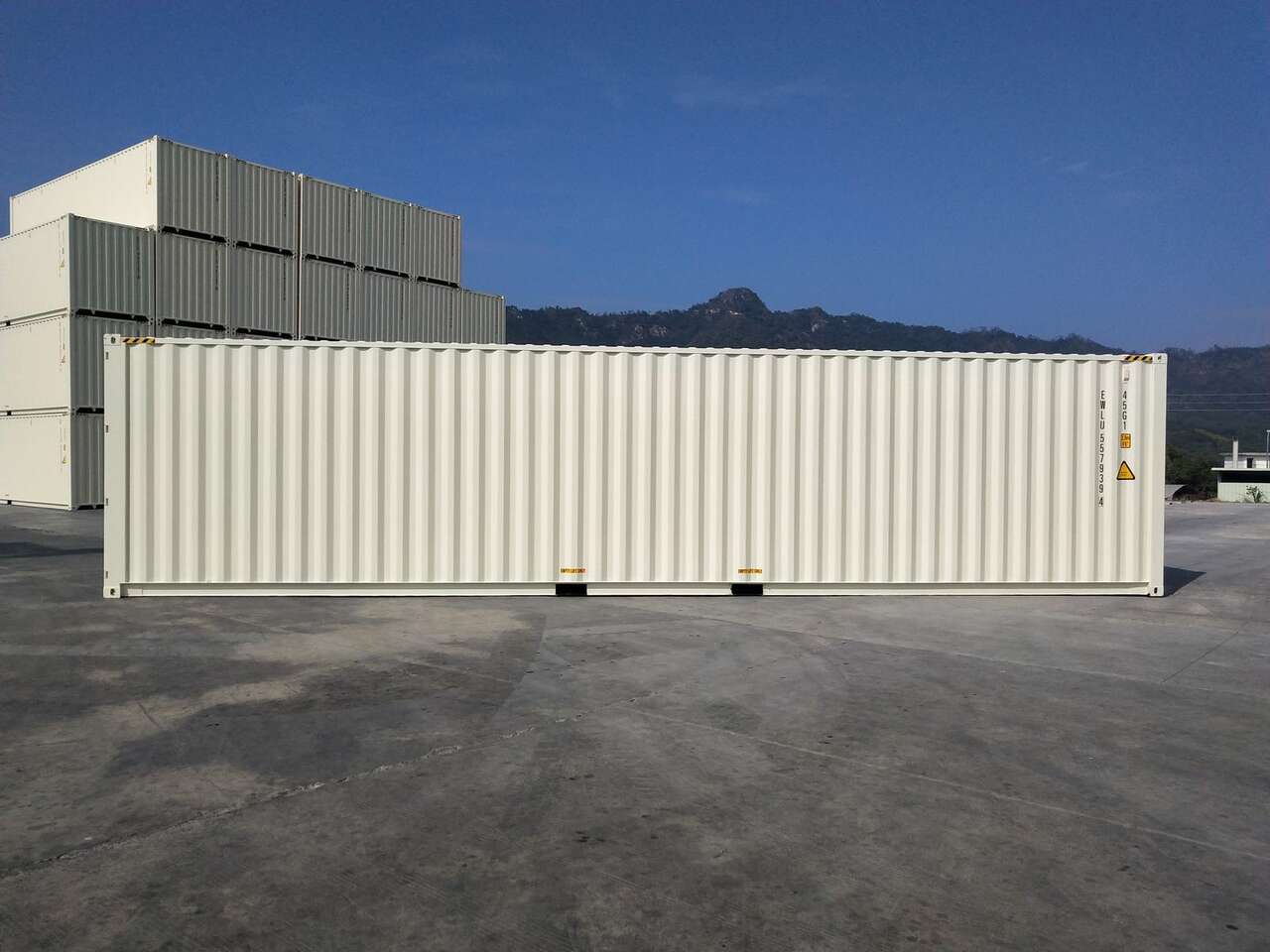 40' Shipping Container, High Cube, New Single Trip, Storage Box