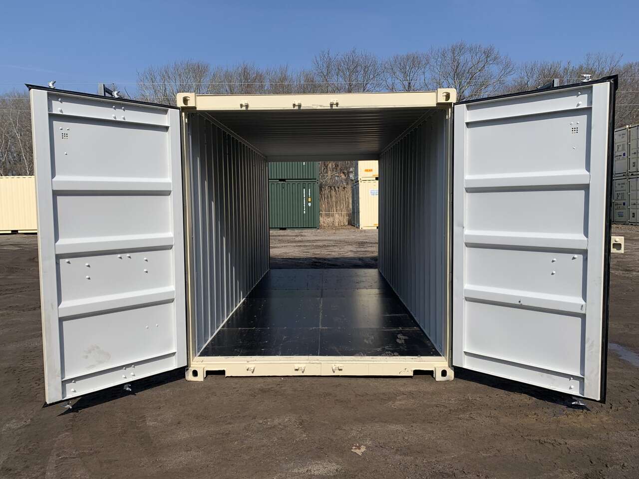 20' Double Door, Shipping Container, Single Trip (NEW) Shipping Container, Standard Height