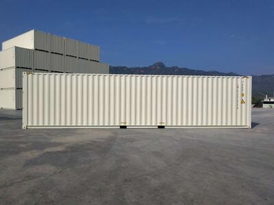 40' High Cube Shipping Container, New Single Trip, Storage Box