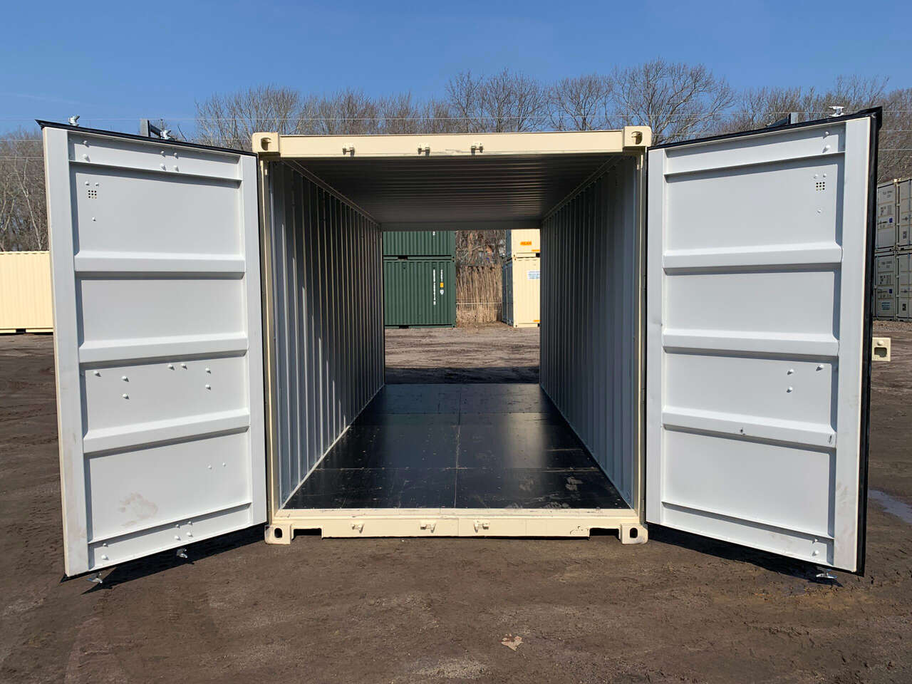 20' Double Door, Shipping Container, Single Trip (NEW) Shipping Container, Standard Height