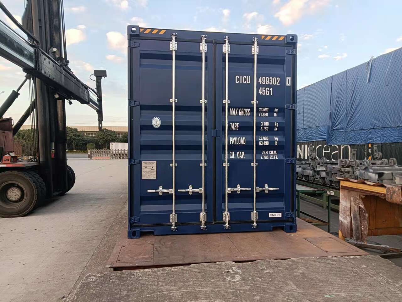 40' High Cube Shipping Container, New, Single Trip, Storage Container, Conex Container