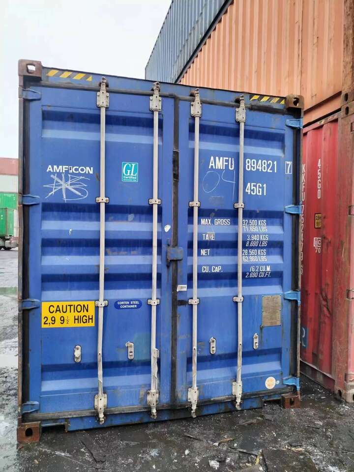 40' Shipping Container, Used, High Cube, Cargo Worthy, Storage Box