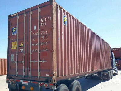40' Used Shipping Container, High Cube, Cargo Worthy, Storage Box
