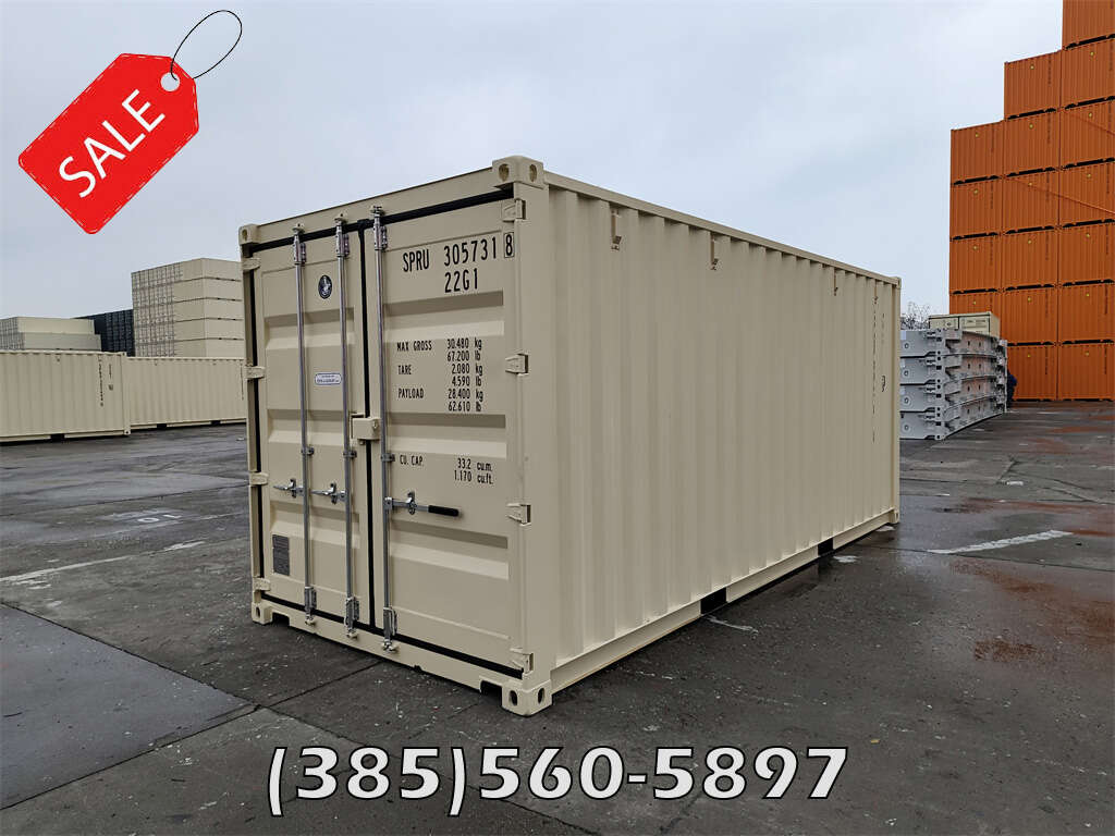20' Storage Container, New, Single Trip Shipping Container, Conex Box